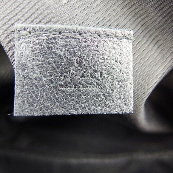 GUCCI porch GG canvas canvas �~ leather Auth used T - Picture 5 of 9